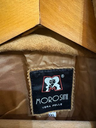 Giacca in  vera pelle scamosciata vintage morbida