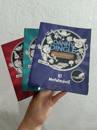 Lote 3 libros Danny Dingle