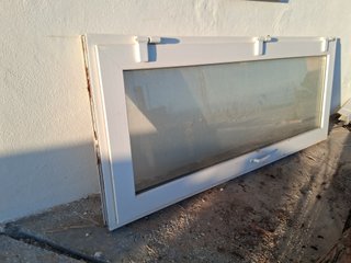 Puerta PVC Cristal Climalit, marca OKNAFEJ.