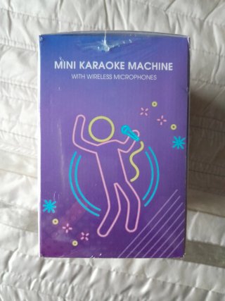 Máquina Karaoke Mini Voijump con Micrófonos Inalám
