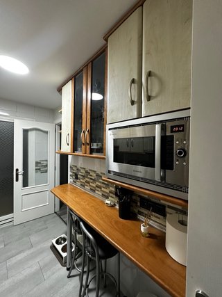 Cocina completa beige y marrón LEER DESCRIPCION