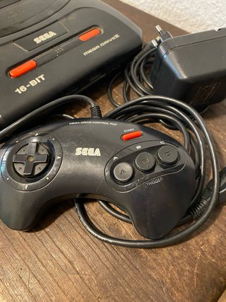 Sega Mega Drive II - Negra