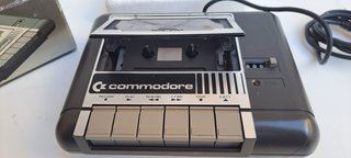 Commodore datassette 1531 con scatola e polistirol