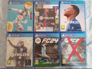 Lote 5 Juegos PS4 FIFA y FC
