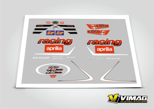 Adhesivos compatibles Aprilia RS250 Tetsuya 99