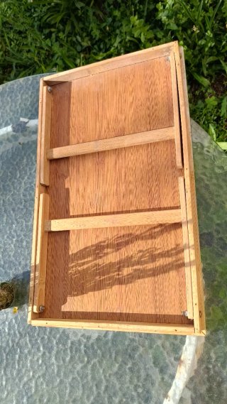 Bandeja auxiliar madera plegable