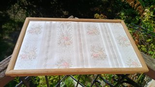 Bandeja auxiliar madera plegable