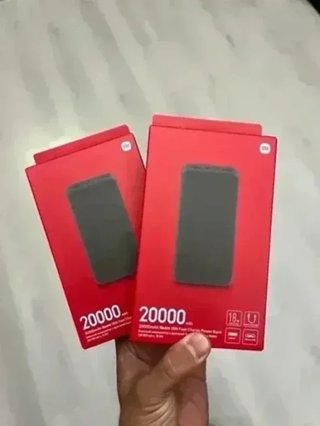 Lote 2 Powerbank Xiaomi Redmi 20.000mAh 18W