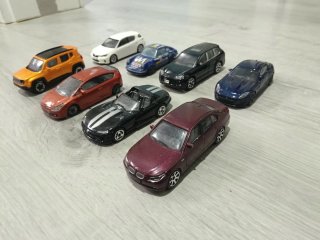 Lote de 8 coches colección 1:43