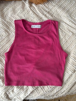 Top deportivo rosa Lefties