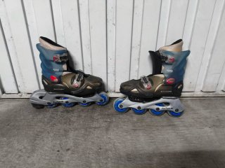 Patines en línea y protecciones