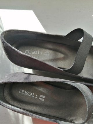 Scarpe tacco vera pelle Obsel 38