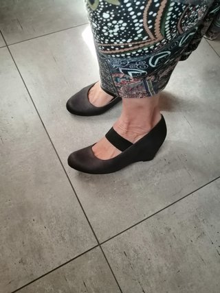 Scarpe tacco vera pelle Obsel 38