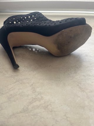 Botines tacón negros