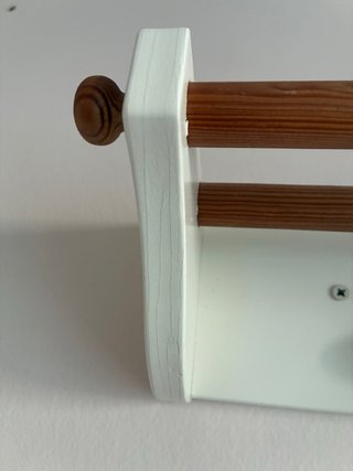 Colgador de pared Ikea madera .  Para baño o habit
