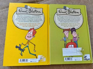 Lote 2 Libros Los Cinco Detectives