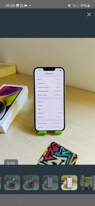 iPhone 14 Blanco
