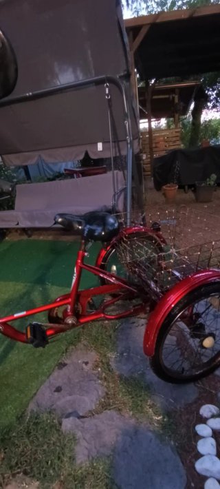 Triciclo para adultos a restaurar