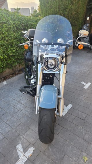 Harley Davidson Fat Boy Gris/Plata