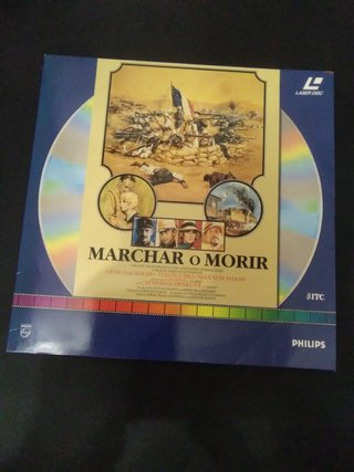 Laser Disc Marchar o Morir