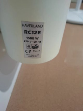 Emisor Térmico Haverland RC12E y RC6