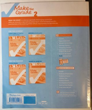 Make the Grade Bachillerato 2, Student's book
