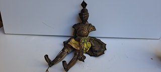 Antico Pupi Siciliano Marionetta Cavaliere