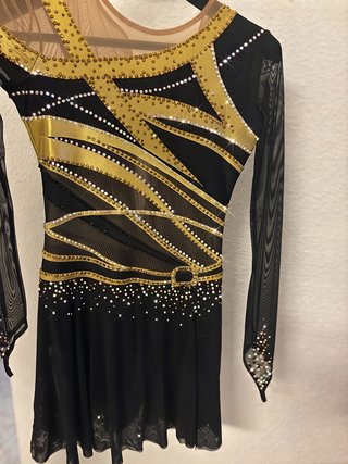 Vestido patinaje artístico talla M