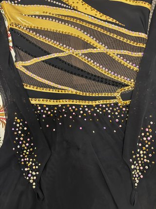 Vestido patinaje artístico talla M