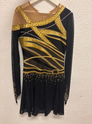 Vestido patinaje artístico talla M