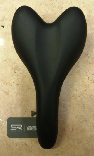 Sillín de bicicleta negro SELLE ROYAL