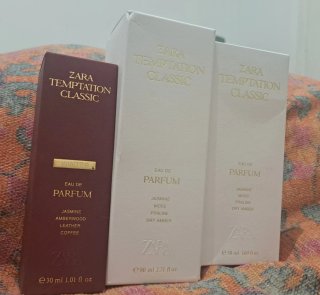 Colección Zara 3 Perfumes Temptation Classic