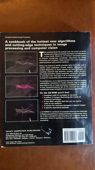 Algorithms for Image Processing and ComputerVision