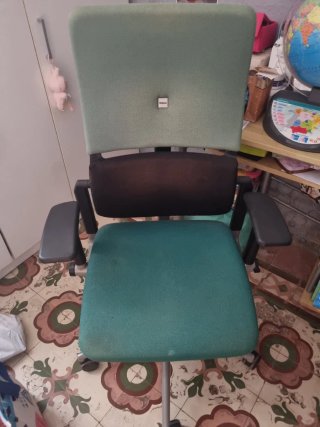 Silla de escritorio Steelcase verde