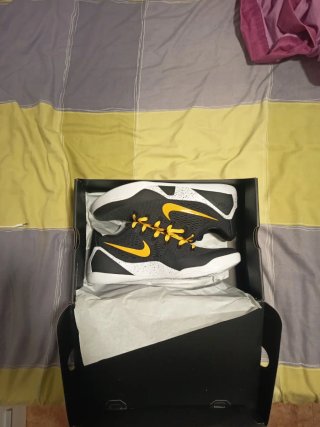 Nike Kobe 9 Low Protro Zapatillas Negras Amarillas