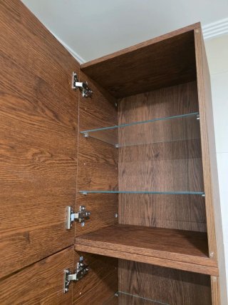 Armario de baño IKEA de madera