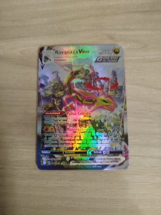 Carta Pokémon Rayquaza VMAX