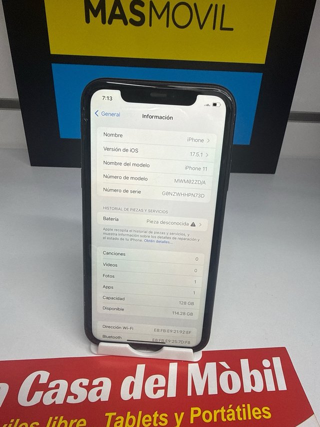 iPhone 11 128GB con garantía