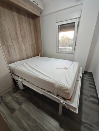Cama Abatible con Colchón Viscoelástico 200 x 135