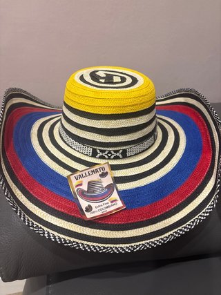 Sombrero Vallenato Colombiano Multicolor