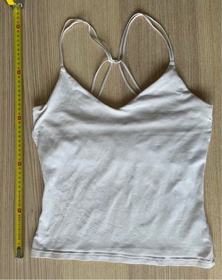 Top tirantes blanco elástico T.36