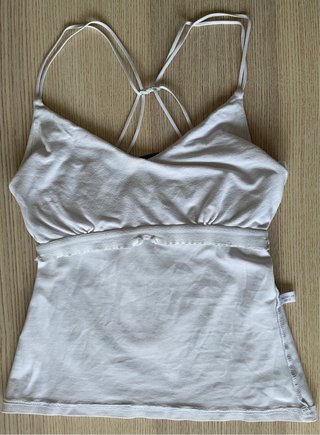 Top tirantes blanco elástico T.36