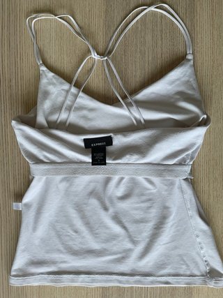 Top tirantes blanco elástico T.36