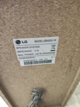 Altavoces LG Surround Negros 140 w
