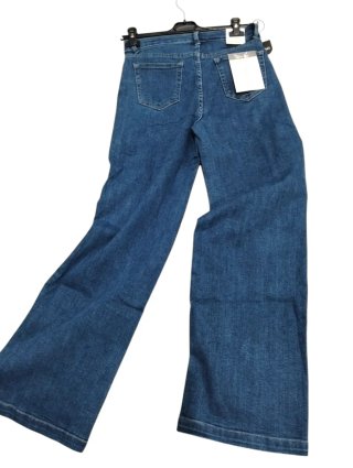 Pantalón vaquero ancho tiro alto