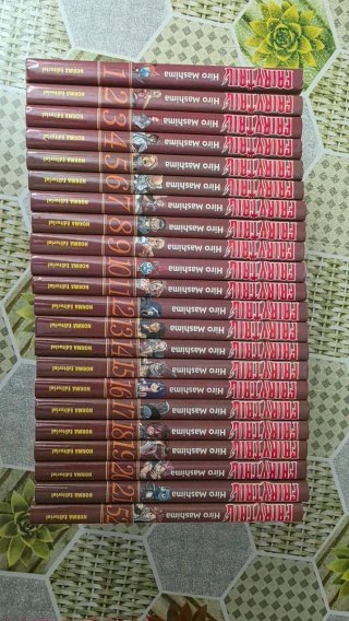 22 tomos Fairy Tail