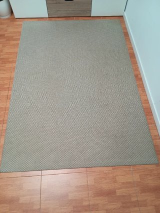 Alfombra MORUM Ikea Beige 160x230cm
