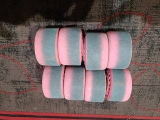 Ruedas Patines Roll Line Boxer Rosa