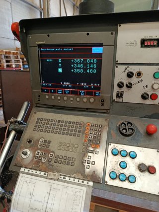 FRESADORA CNC NICOLÁS CORREA CF22/20