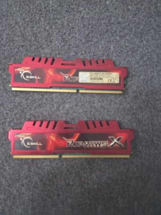 2x4GB G.Skill RipjawsX DDR3 RAM